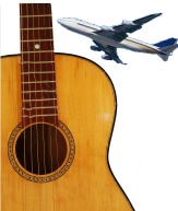 Flying with a guitar