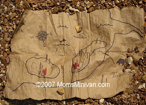 pirate treasure map