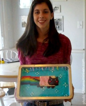 Nyan Cat poptart cat cake