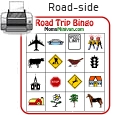 Free printable car bingo game - roadside edition