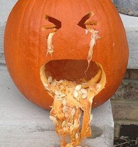 barfing pumkin