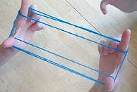 Cats cradle shape - step 4b