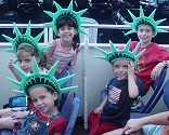 Circle Line hats - Statue of Liberty tour
