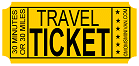 travel ticket for road trips